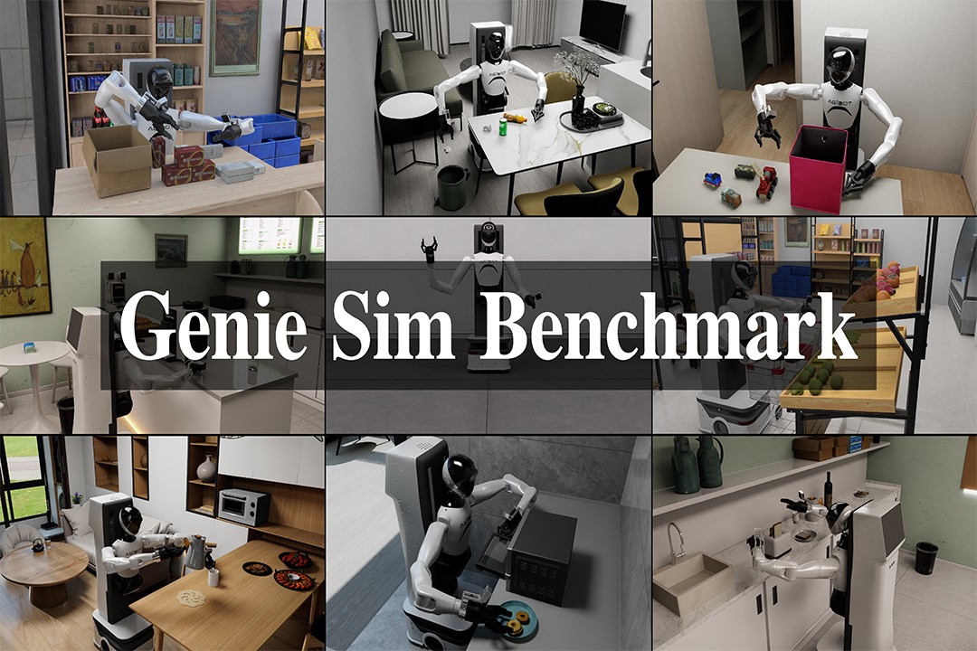 再掀开源浪潮！快盈VIII机器人发布并开源仿真评测工具Genie Sim Benchma...